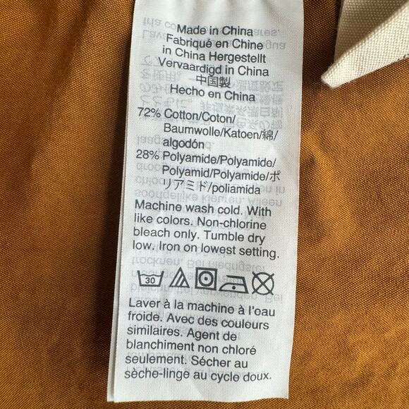 Madewell Dispatch Jacket S Brown AJ076 Canvas Duck Cloth Military Style Durable - Picture 15 of 15